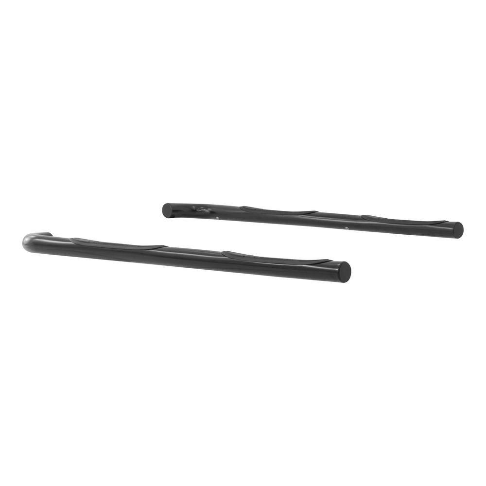 3-Inch Round Black Steel Nerf Bars, No-Drill, Select Jeep Liberty - Hercitys