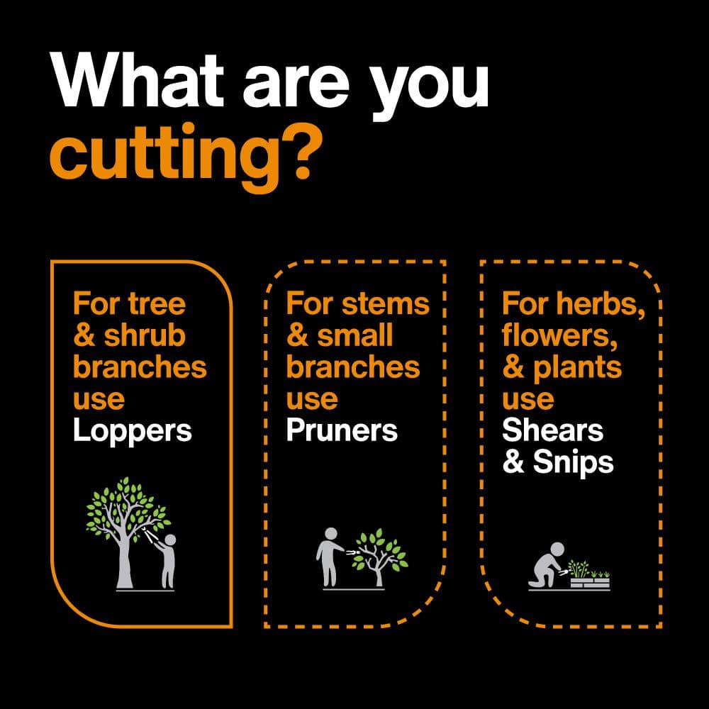 1-3/4 in. Cut Capacity Steel Blade, 25 in. – 37 in. Power-Lever Bypass Lopper with Extendable Handles - Hercitys