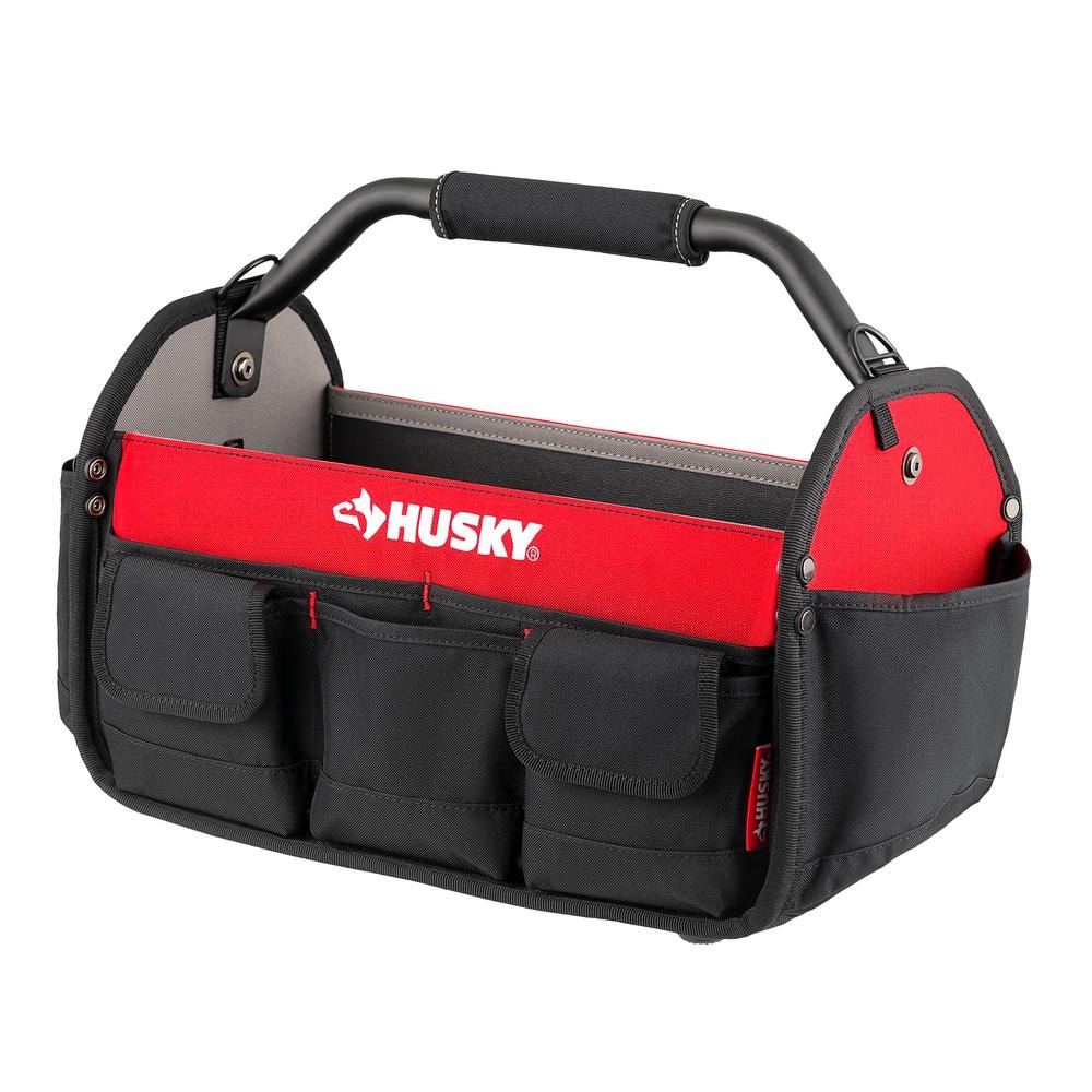 17 in. 18 Pocket Open Top Tool Bag - Hercitys