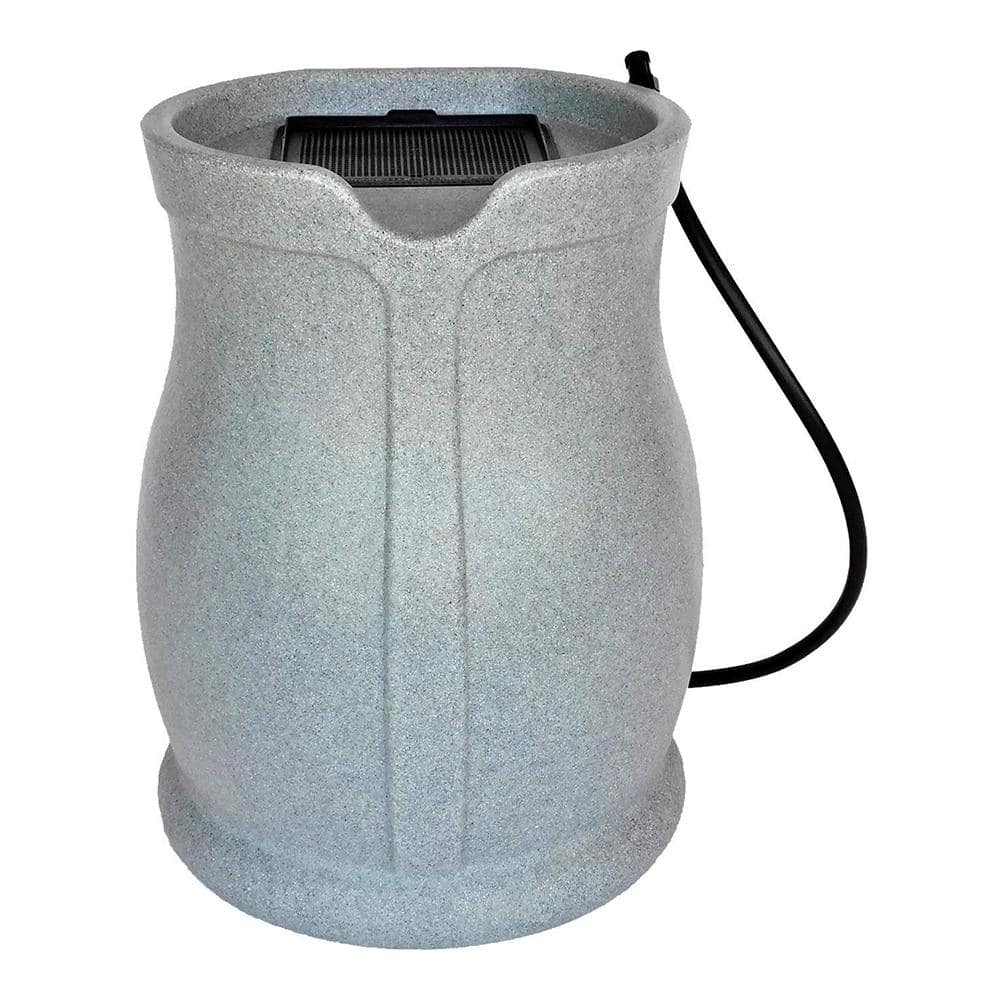 45 Gal. Catalina Rain Barrel, Light Granite - Hercitys
