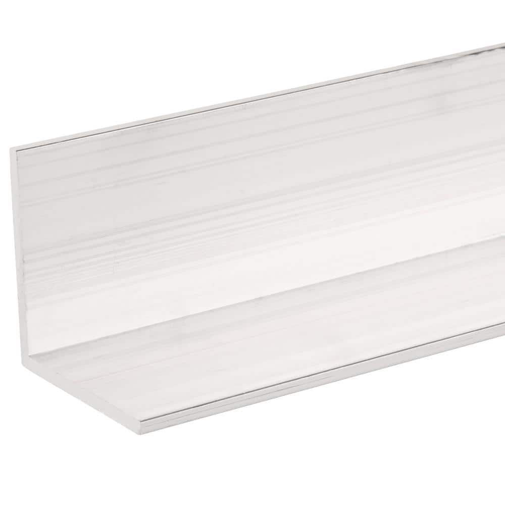 2 in. x 8 ft. – 1/8 in. Thick Aluminum Angle - Hercitys