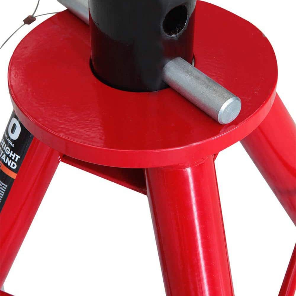 10-Ton Low-Profile Heavy-Duty Jack Stands (2 Pack) - Hercitys