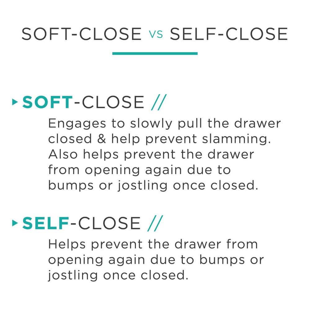 4 Pairs 20 in. Self-Closing Bottom Mount Drawer Slide 4-Pairs (8 Pieces) - Hercitys