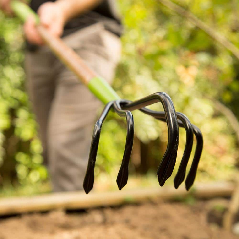 5-Tine Welded Floral Cultivator with Cushion Grip - Hercitys