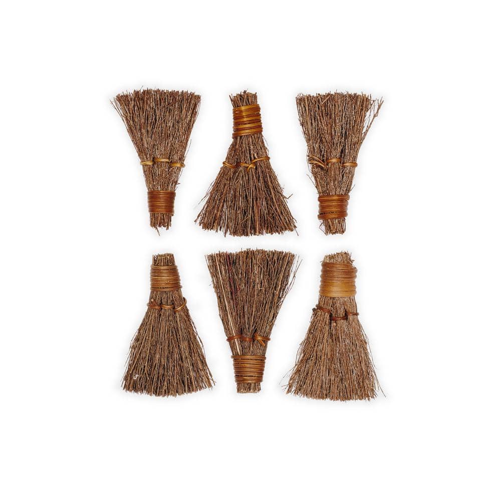 3 in. Classic Cinnamon Scented Broom (6-Pack) - Hercitys