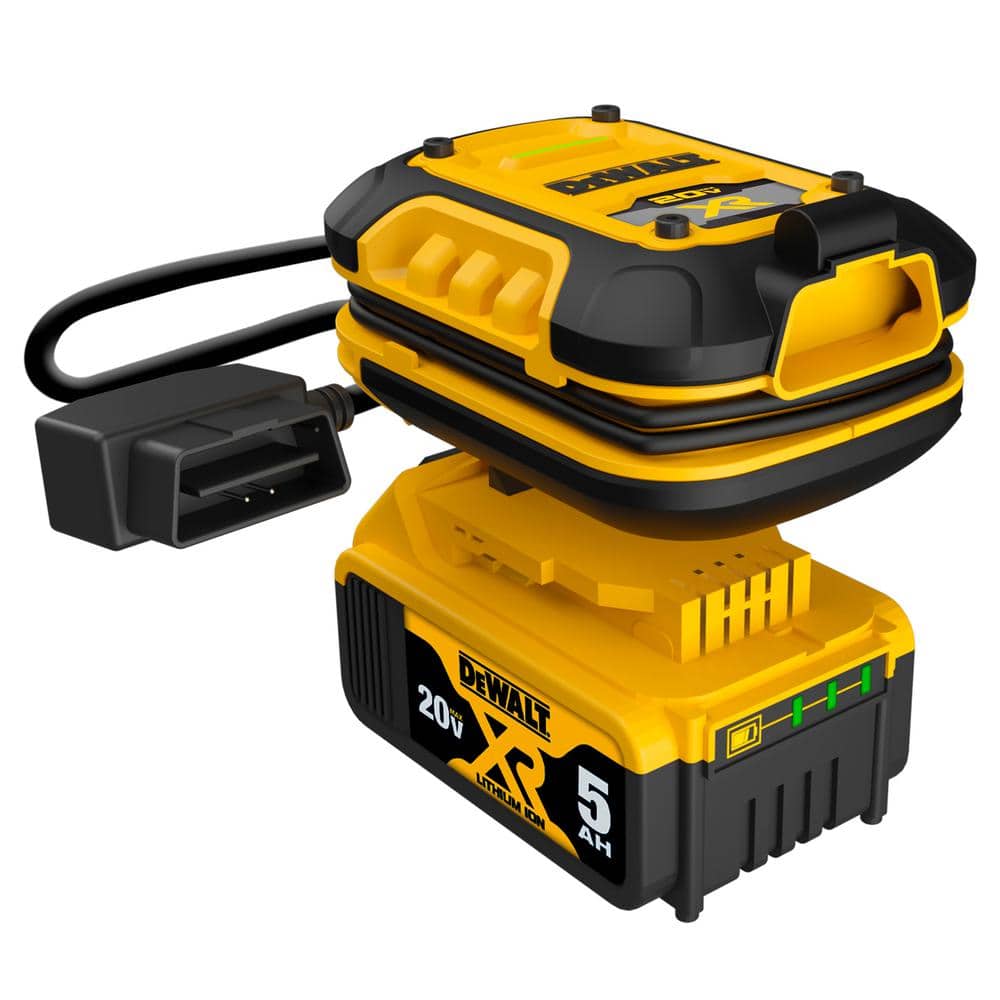 12V Auto Battery Maintainer Includes 20V x R 5AH Battery, DCB115 Charger - Hercitys