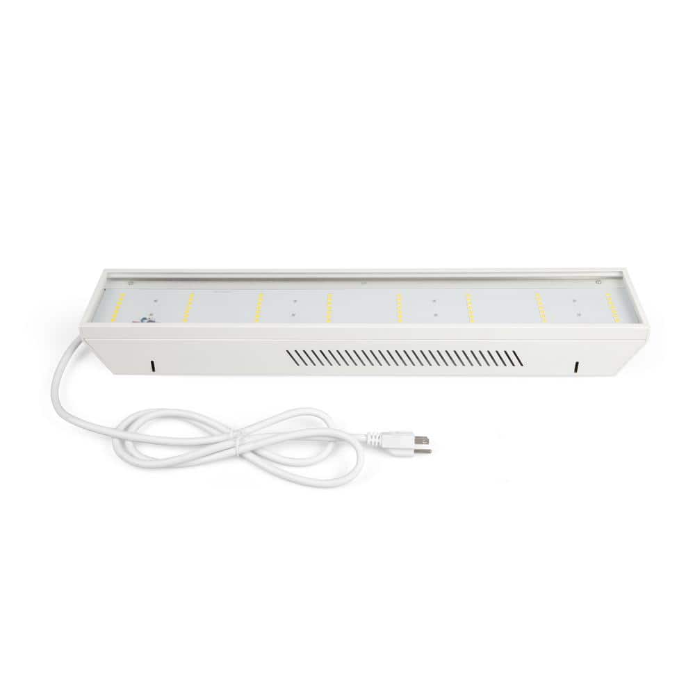 2 ft. 100-Watt White Full Spectrum LED Linkable Plant Grow Light Daylight - Hercitys