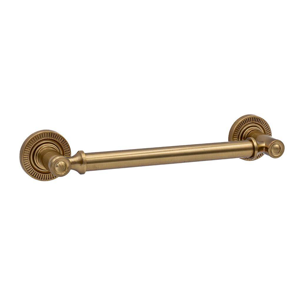 10-Pack Minted 5 in. (127 mm) Center-to-Center Traditional Satin Brass Bar Drawer Pull - Hercitys