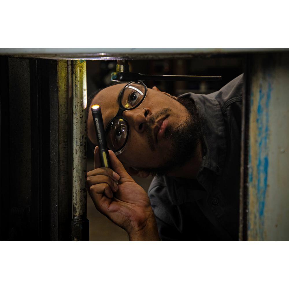 300 Lumen Lithium-Ion USB-C Rechargeable Aluminum Pen Light with Magnetic Pocket Clip - Hercitys