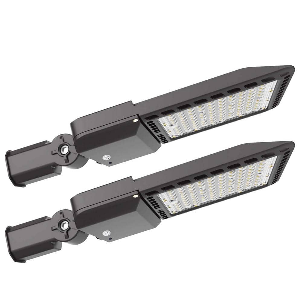1500-Watt Equivalent Integrated LED Parking Lot Area Light,5000K Slip Fitter,39000 Lumens Dusk to Dawn Commercial Light - Hercitys
