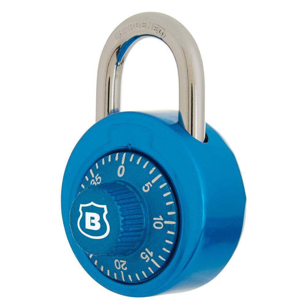 50 mm Steel Dial Combination Padlock (2-Pack) - Hercitys