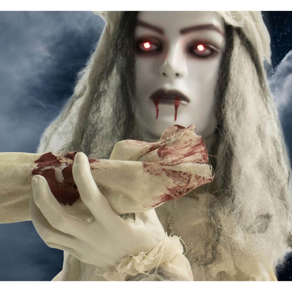 40 in. Touch Activated Animatronic Bride - Hercitys