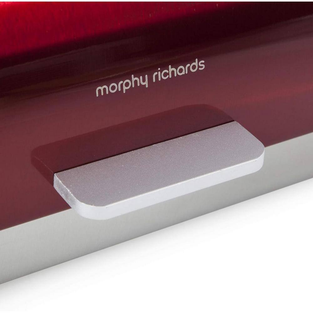 1-Piece Stackable Bread Bin Red Roll Top Lid, Ventilation, Stainless Kitchen Canisters Jars Set - Hercitys