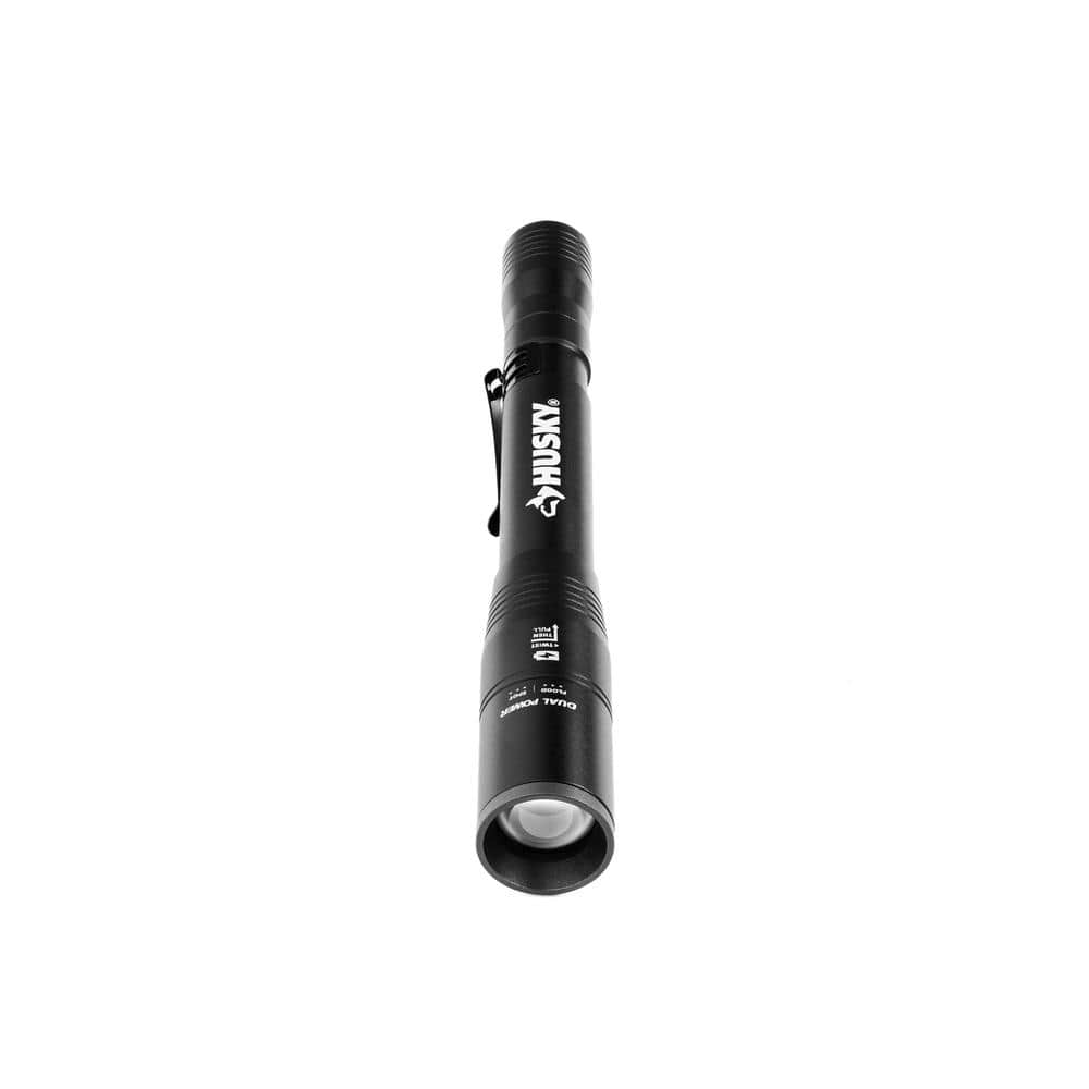 400-Lumens Dual Power LED with UV Focusing Penlight Flashlight - Hercitys