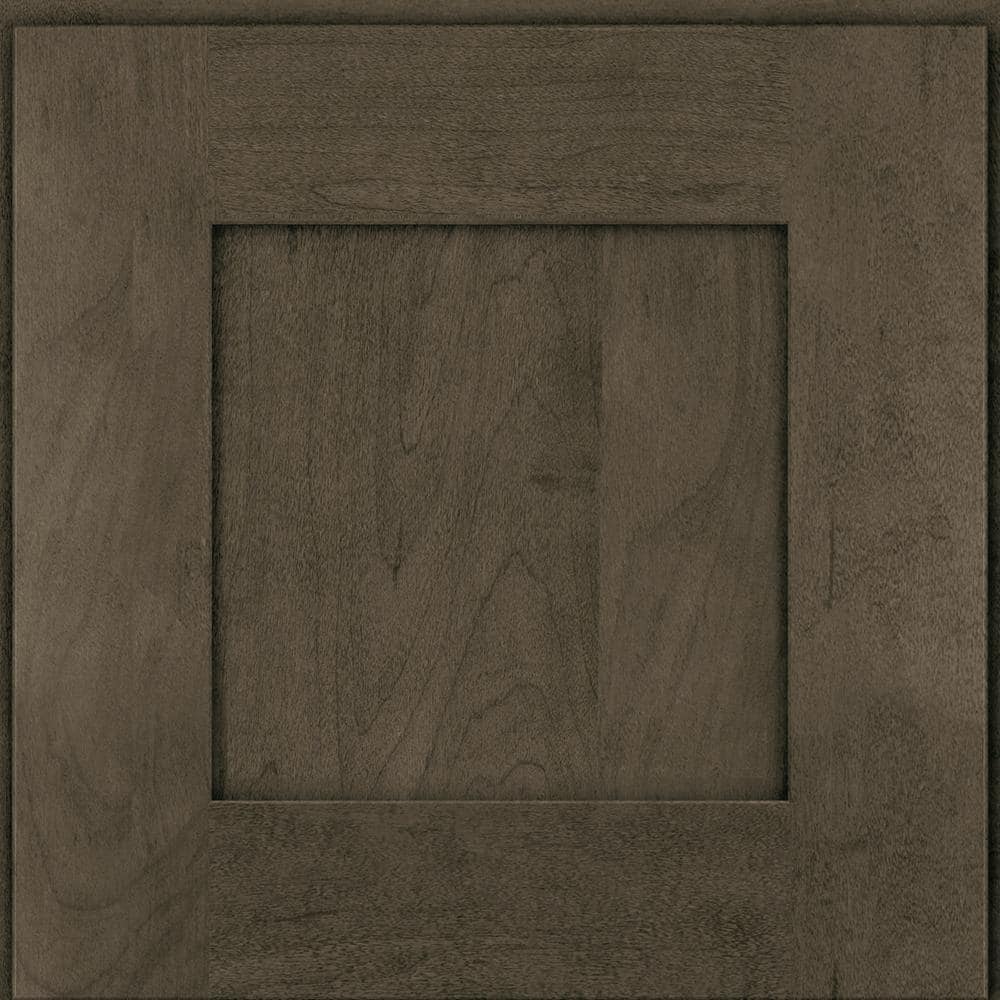 14-5/8 in. x 14-5/8 in. Cabinet Door Sample in Cannon Grey - Hercitys