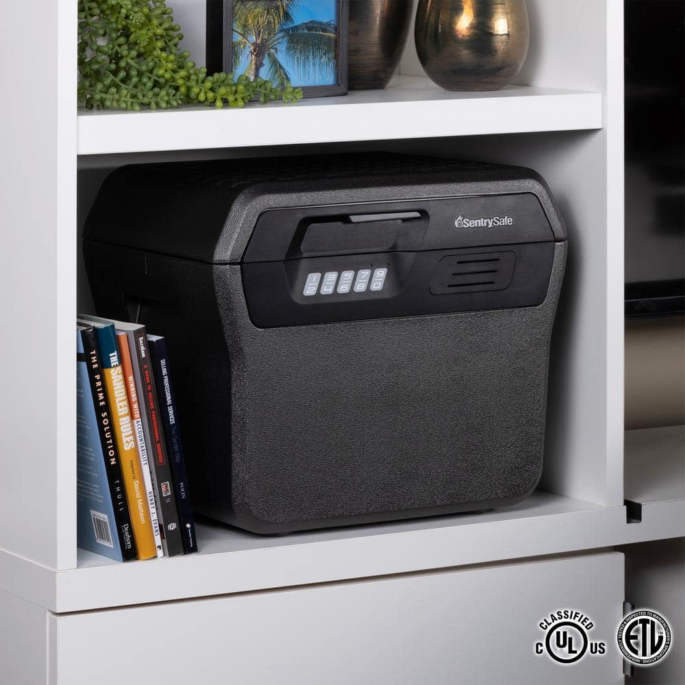 0.66 cu. ft. Fireproof & Waterproof Safe File Box with Digital Lock - Hercitys
