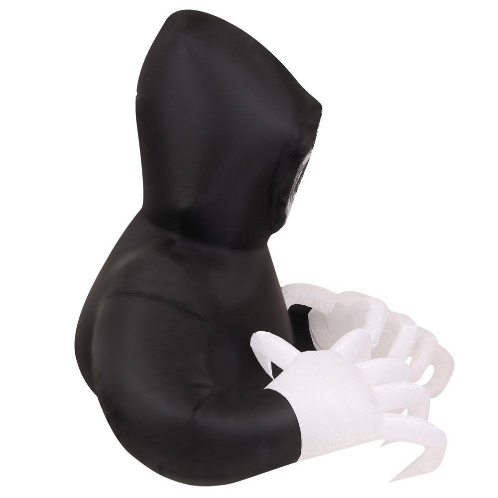4.9 ft. Inflatable Pre-Lit Grim Reaper - Hercitys