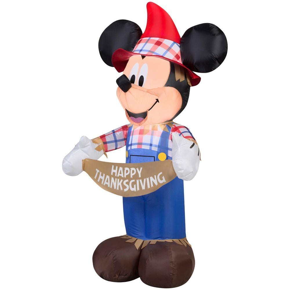 3.5 ft. H Inflatable Mickey as Scarecrow - Hercitys