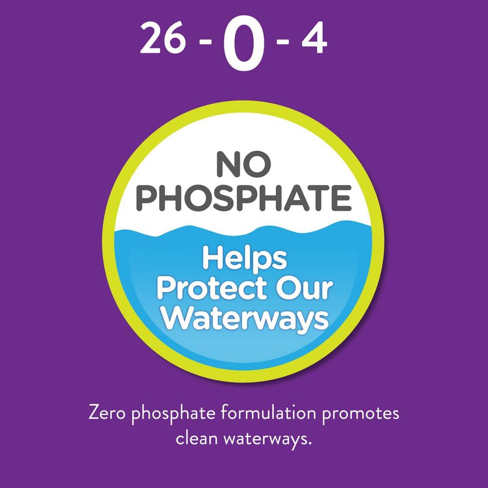 13.5 lbs. Crabgrass Control Plus Lawn Food, Covers 5,000 sq. ft. (26-0-4) - Hercitys