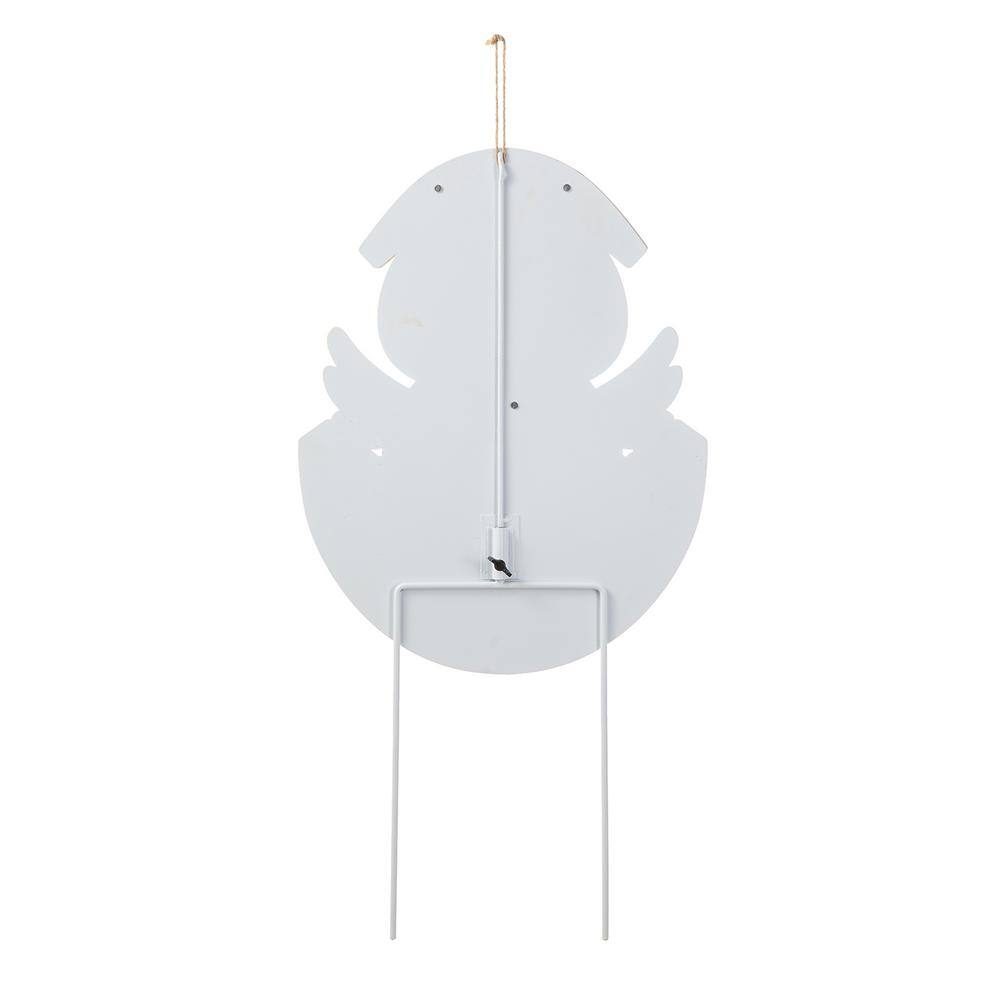 24 in.H Easter Metal Chick Egg Yard Stake (KD) - Hercitys