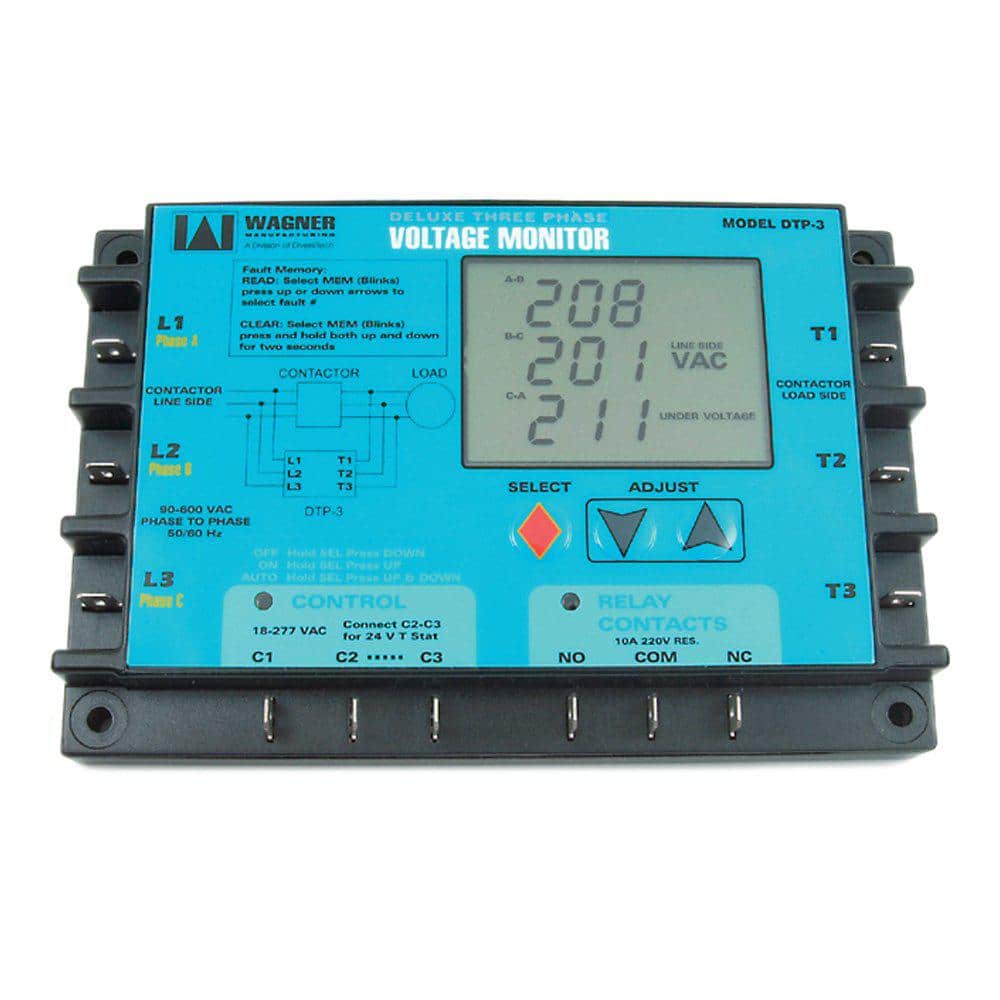 3 Phase Digital Motor Protector - Hercitys