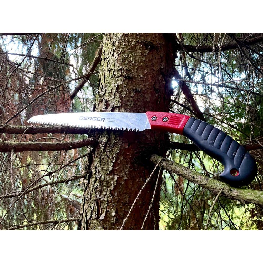 13 in. Curved Pruning Saw with scabbard - Hercitys