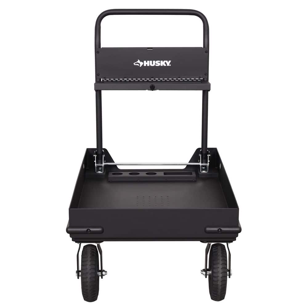 38 in. W All-Terrain Folding Tool Cart - Hercitys