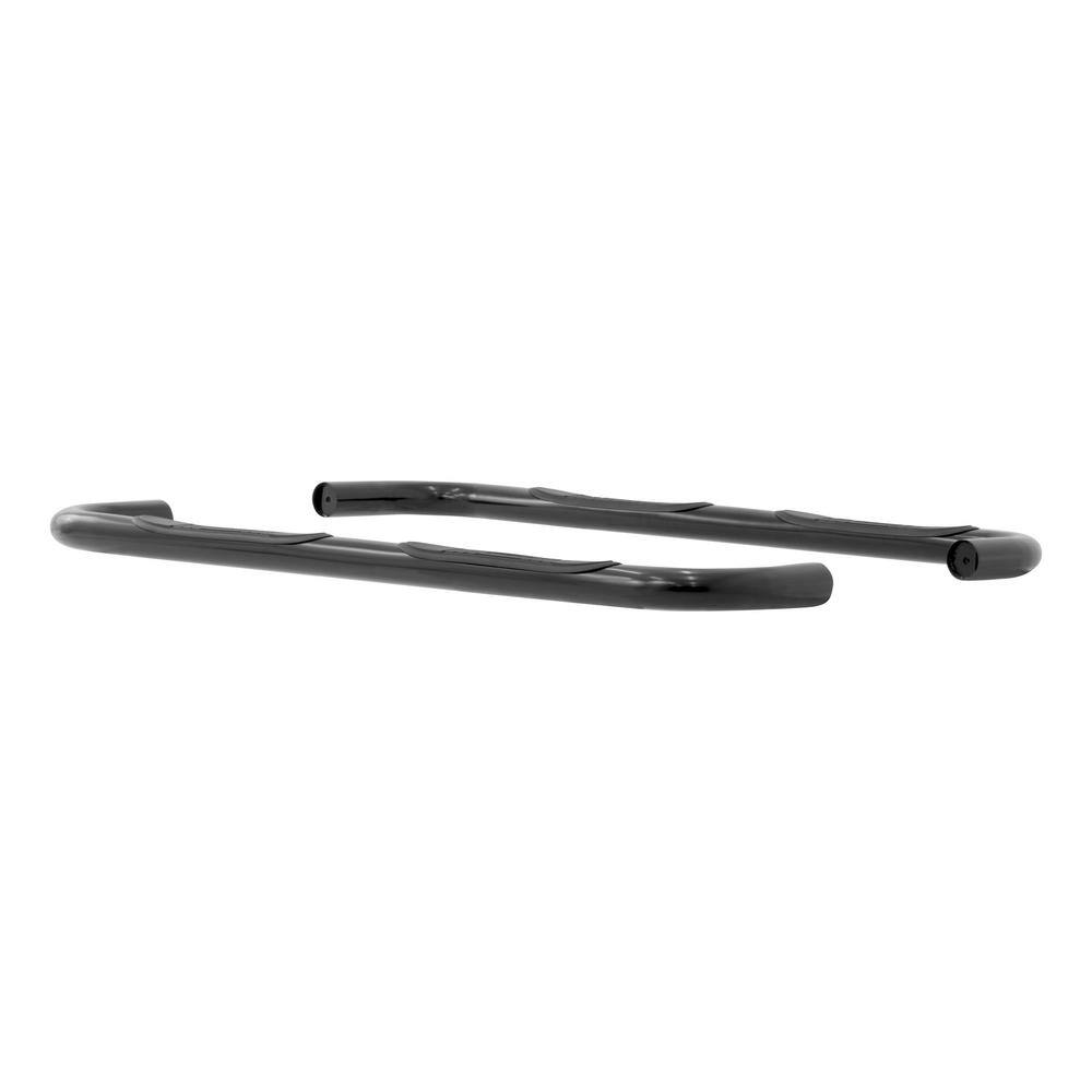 3-Inch Round Black Steel Nerf Bars, No-Drill, Select Jeep Grand Cherokee - Hercitys