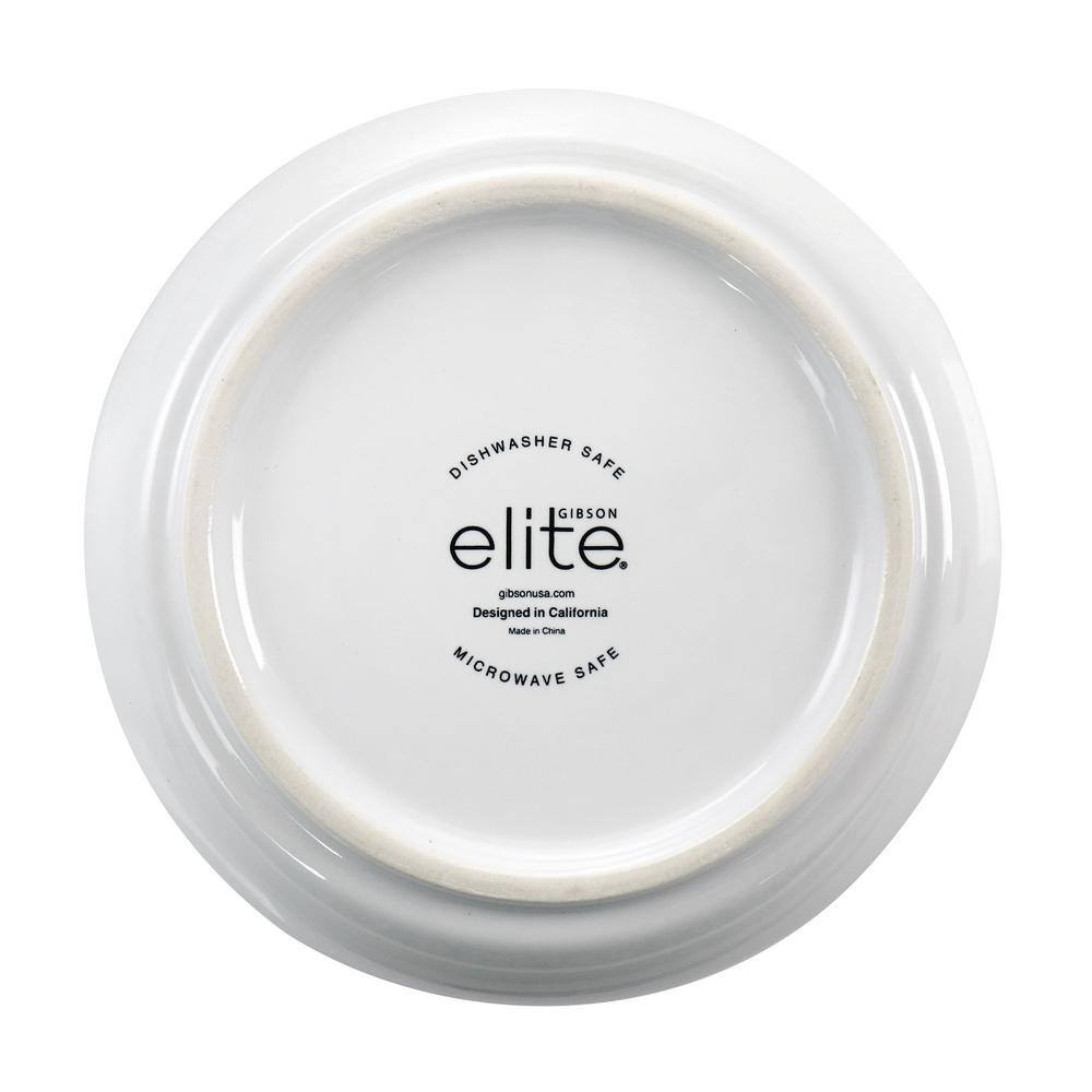 4-Piece White Bowl Set with Metal Rack - Hercitys