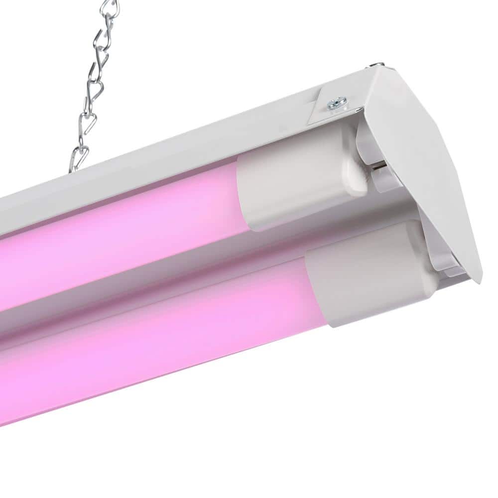 4 ft. 32-Watt 2-Light LED Grow Light (LED Tubes Included) - Hercitys