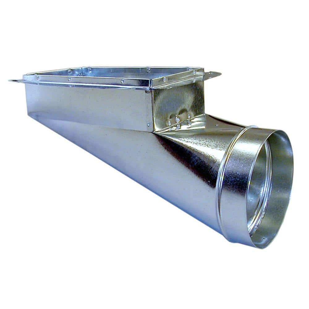 12 in. x 6 in. x 7 in. End Register Box with Flange - Hercitys