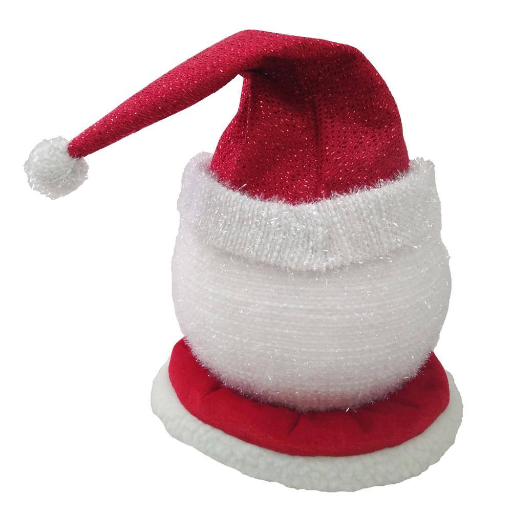 19 in. Santa Christmas Tree Topper - Hercitys