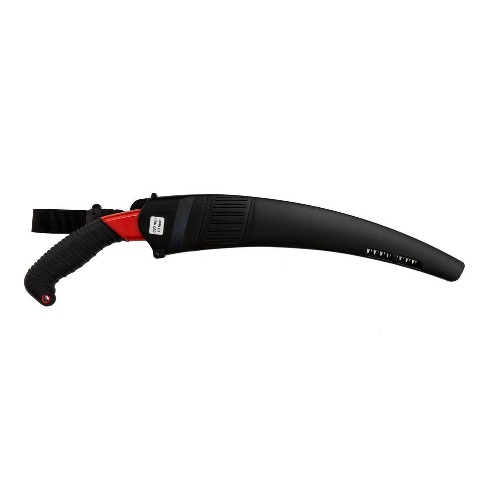 13 in. Curved Pruning Saw with scabbard - Hercitys