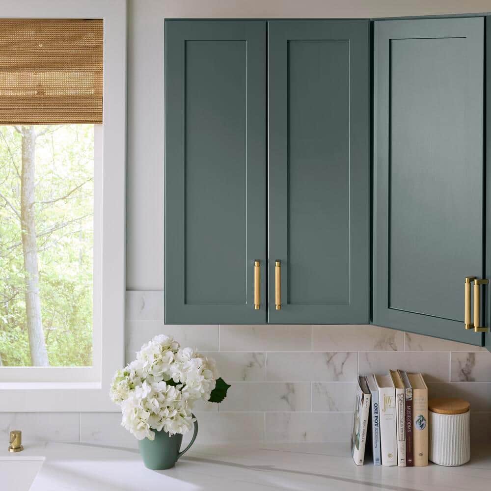 27 in. W x 12 in. D x 36 in. H Ready to Assemble Wall Kitchen Cabinet in Unfinished with CLICKREADY Technology - Hercitys