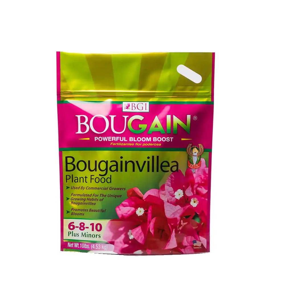 10 lbs. 6-8-10 Quick Release Bloom Boost Bougainvillea and Tropical Plant Food Dry Fertilizer - Hercitys