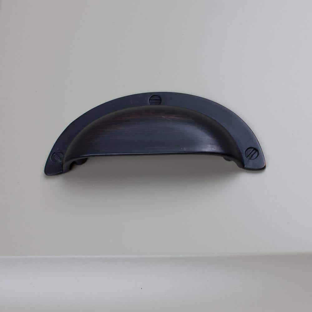 2-1/2 in. Center-to-Center Oil Rubbed Bronze Bin Cabinet Pull (10-Pack) - Hercitys