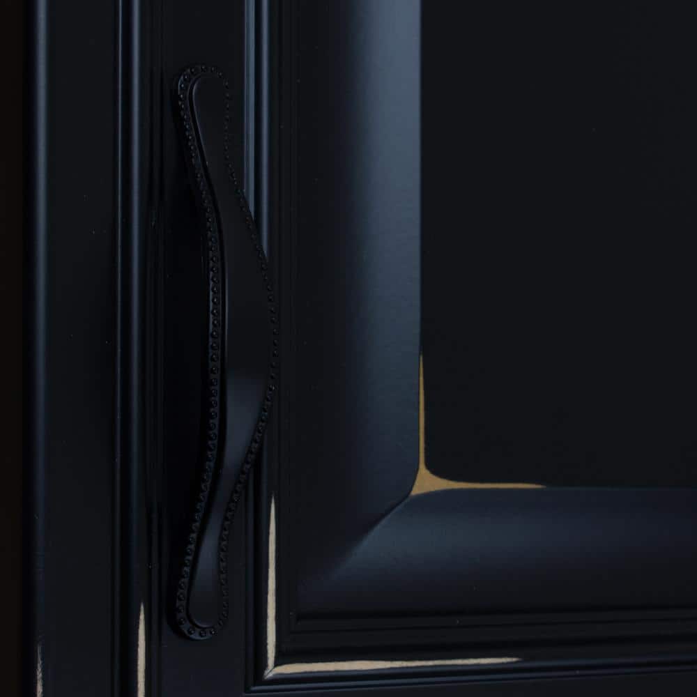 3 in. Center-to-Center Matte Black Beaded Cabinet Pull (10-Pack) - Hercitys