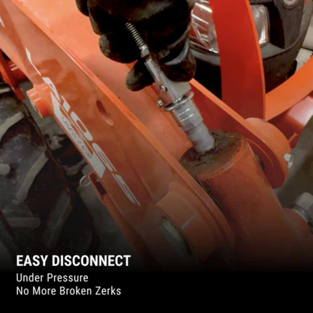 12,000 PSI Locking Grease Coupler - Hercitys