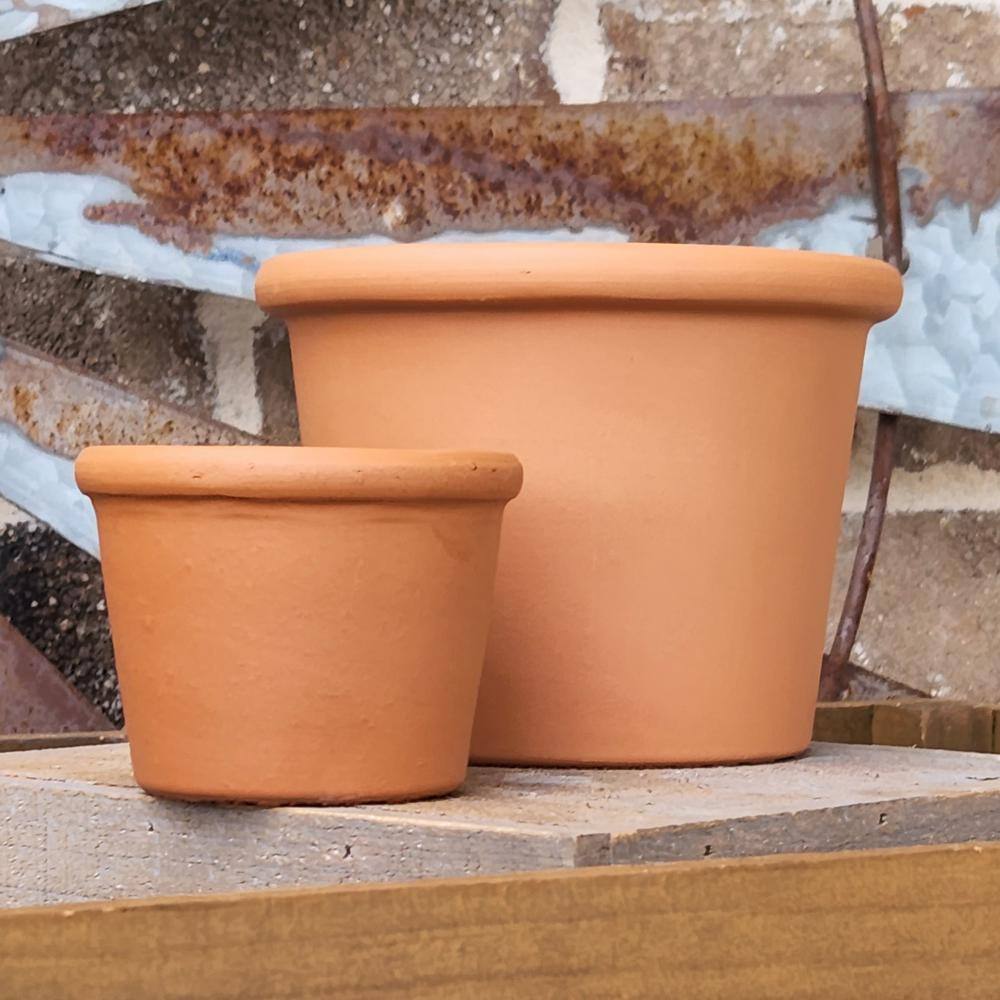 3 in. x 2 in. Small Terra Cotta Clay Cylinder Pot (32-Pack) - Hercitys