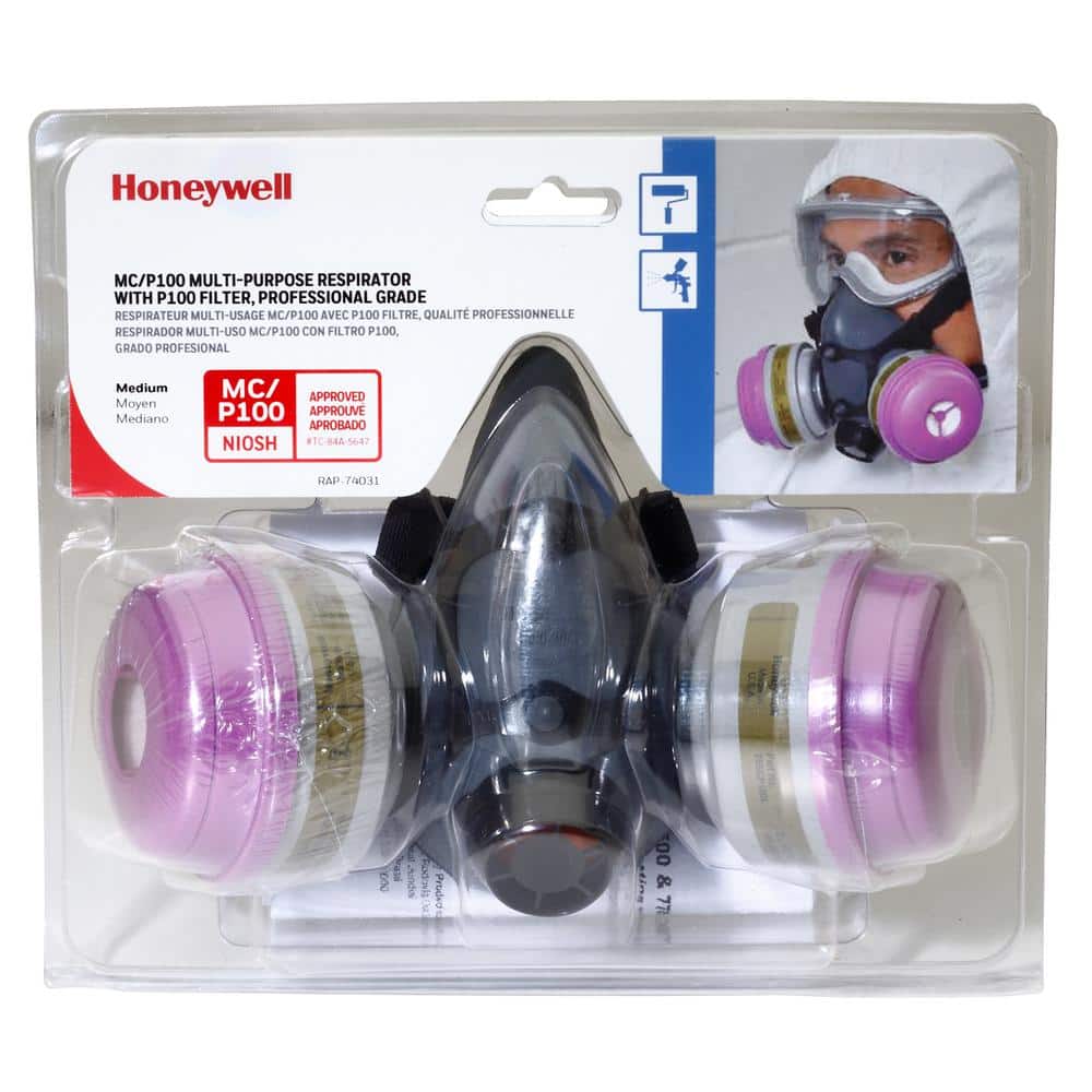 5500 Half Mask Multi-Purpose Elastomeric Medium Respirator - Hercitys