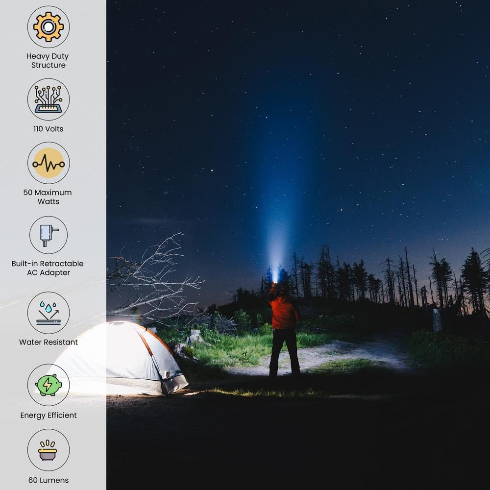 15 LED Rechargeable Flashlight - Hercitys