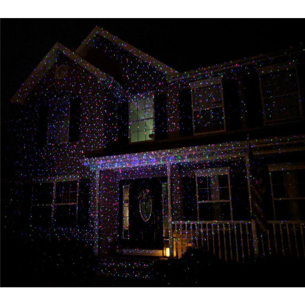 3-Light Multi Moving Remote Controllable Laser Christmas Light - Hercitys