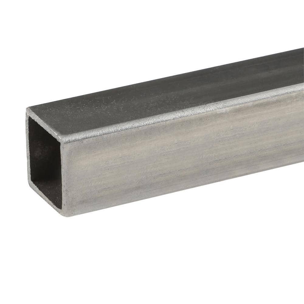 3/4 in. x 3 ft. Plain Steel Square Tube - Hercitys