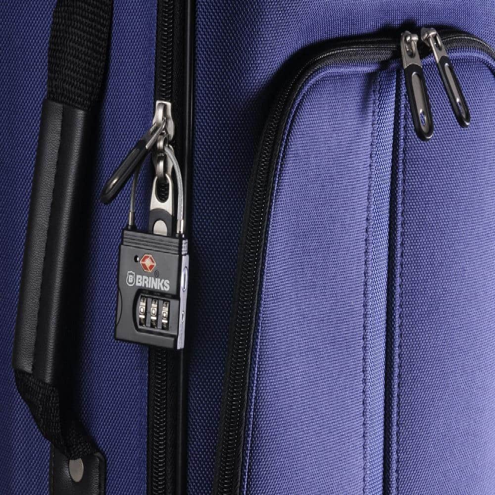 25 mm Combination Padlock TSA Lock with Cable - Hercitys