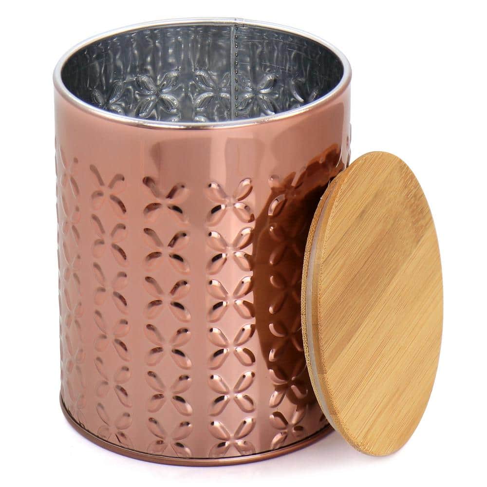 3-Piece Aluminum Canister Set in Copper - Hercitys