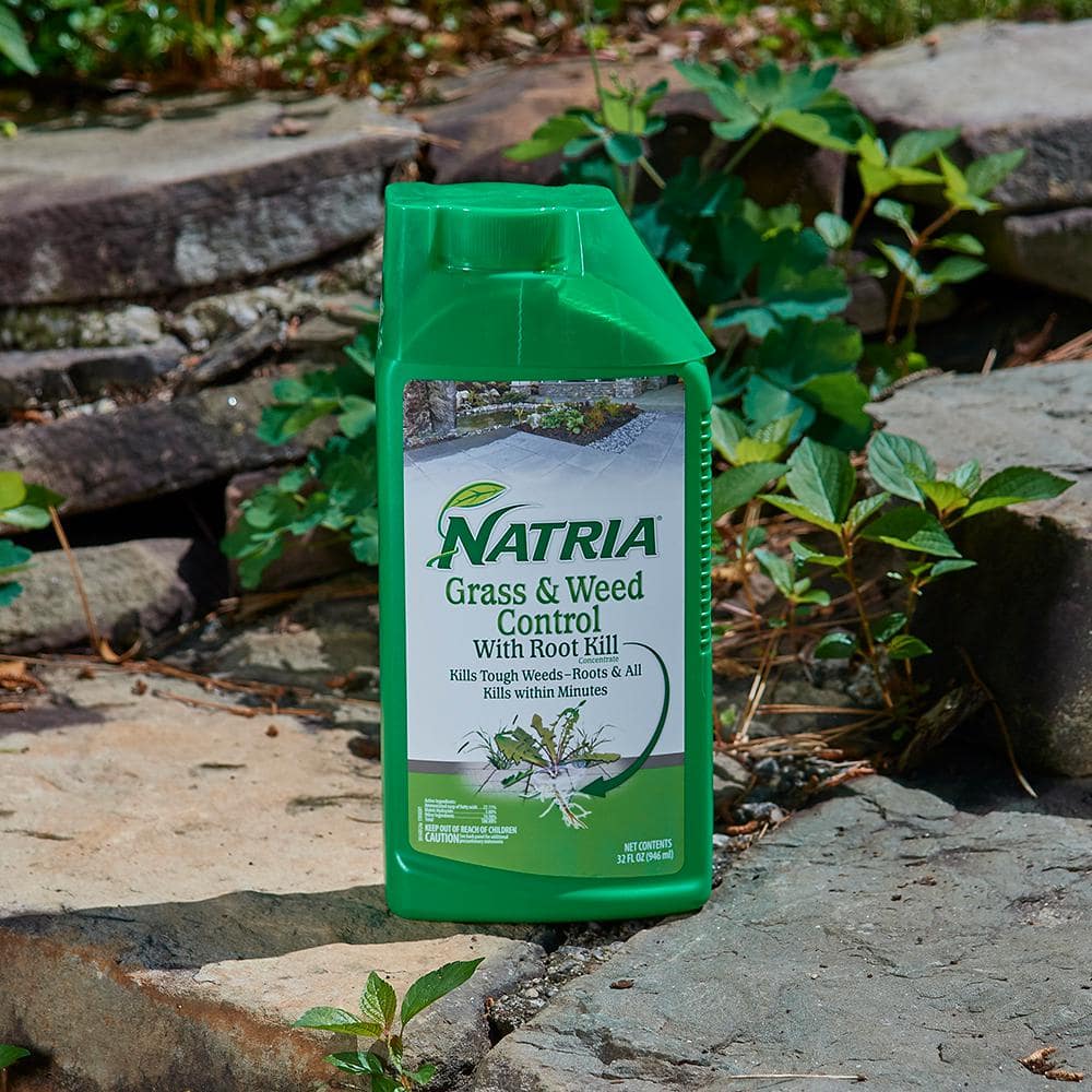 32 oz. Concentrate Grass and Weed Control with Root Kill - Hercitys