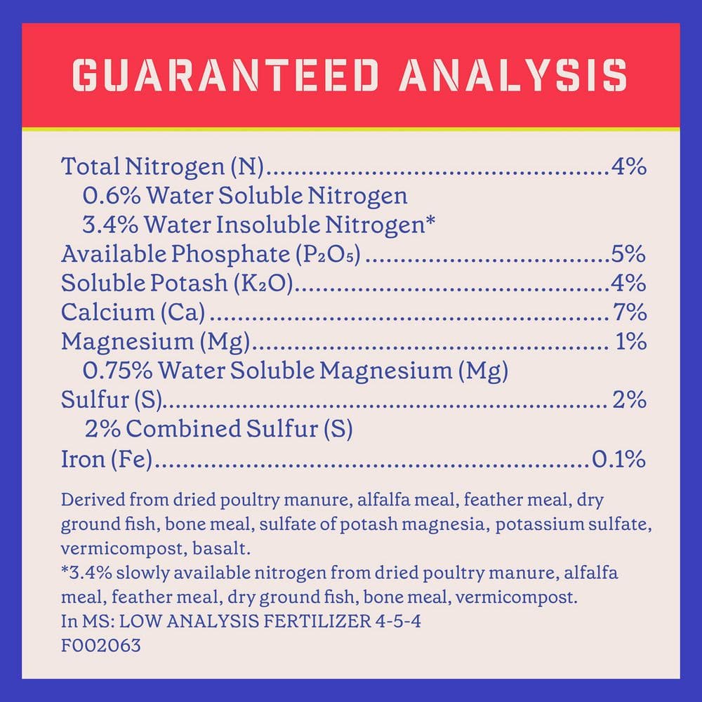 4 lbs. Rejuvenate Tomato and Veg Plant Food 4-5-4 - Hercitys