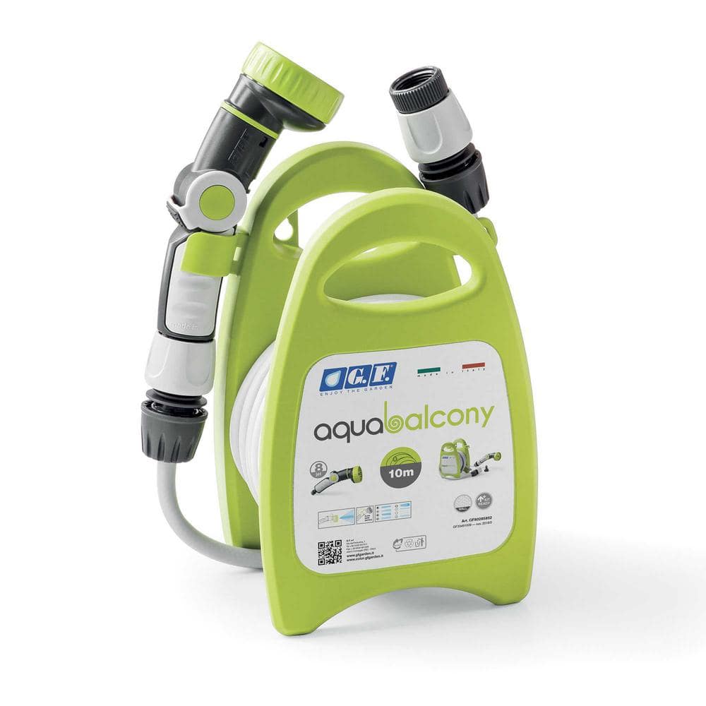 3/8 in. Dia x 33 ft. Hose with Hose Hanger Aqua Balcony - Hercitys