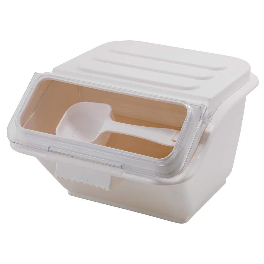 1-Piece Plastic Storage Bin - Hercitys