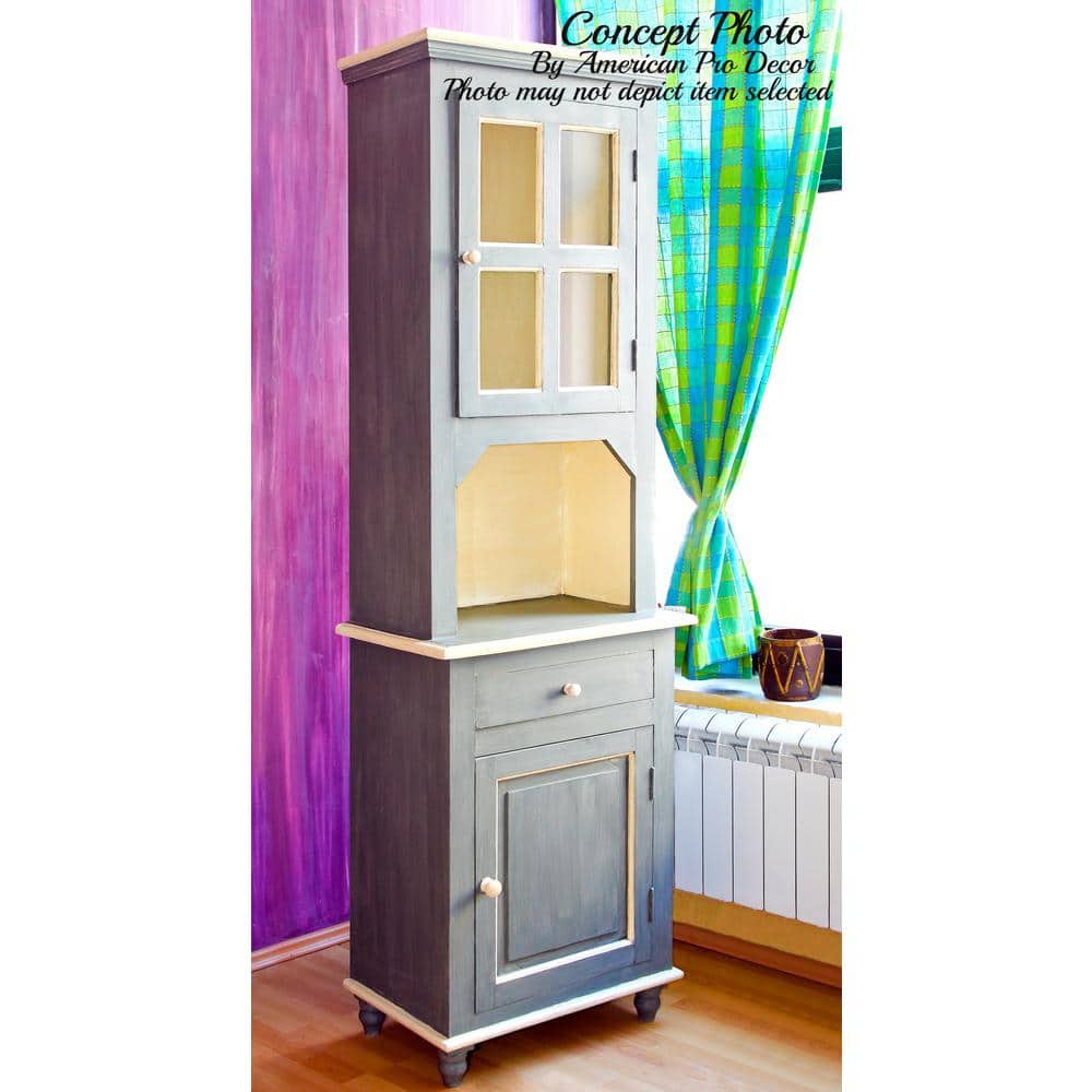 4 in. x 4-7/8 in. Unfinished Solid Hardwood Round Bun Foot - Hercitys